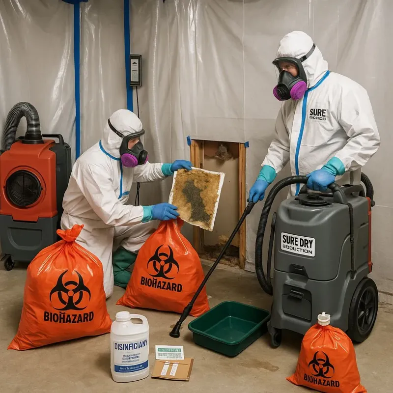 Contaminated Water Handling Protocols process in Meadow Woods, FL